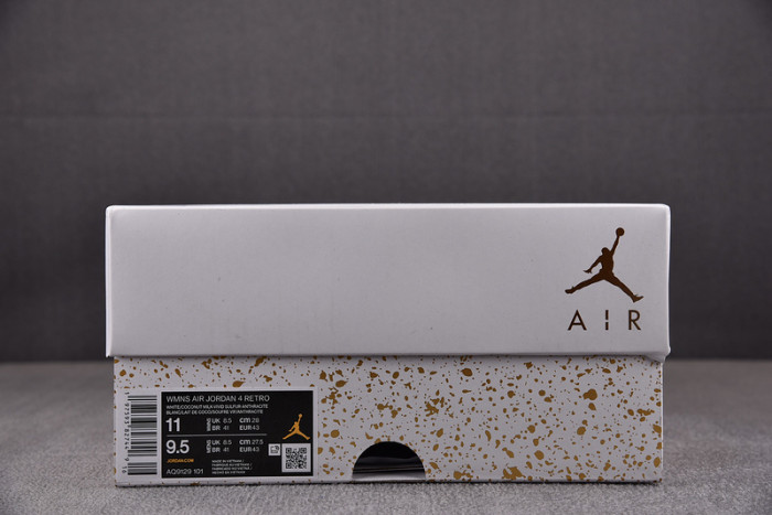 air jordan 4 "vivid sulfur" aq9129-101