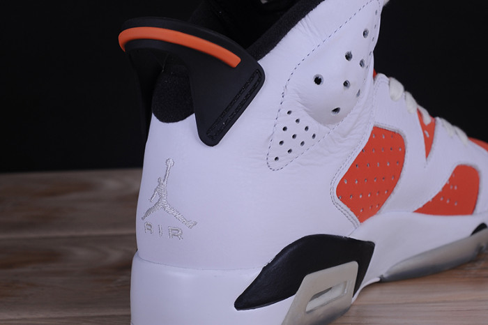 air jordan 6 retro nrg g8rd "gatorade" orange mens 384664-145