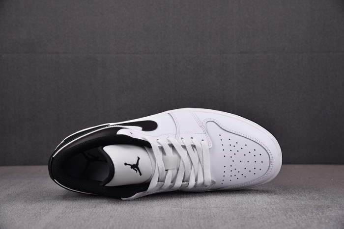 air jordan 1 low white black 553558-132