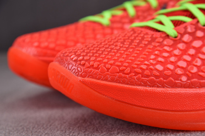 nike kobe 6 vi reverse grinch fv4921-600