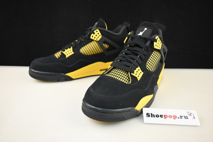 air jordan 4 retro thunder (2023) dh6927-017