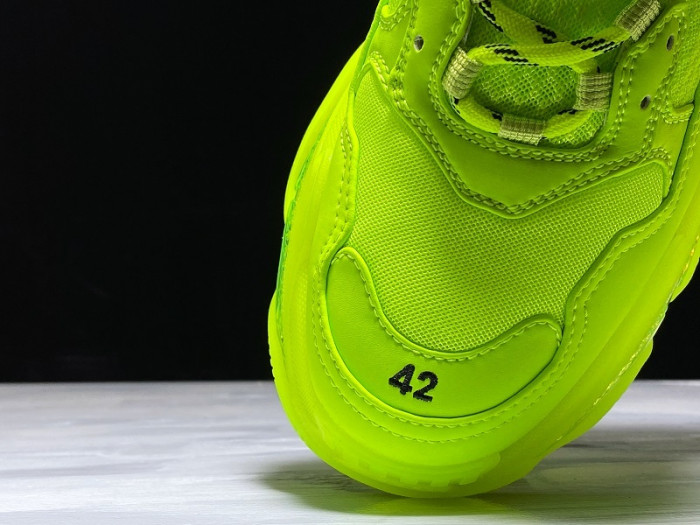 triples trainer clear sole sneakers 3000017