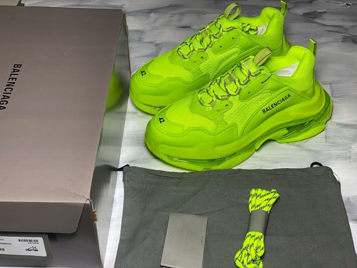 triples trainer clear sole sneakers 3000017