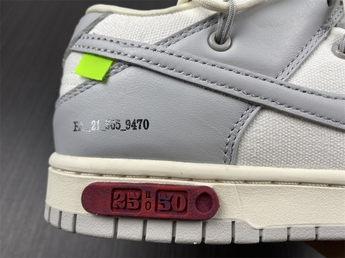 ofw x dunk low “25 of 50” dm1602-121
