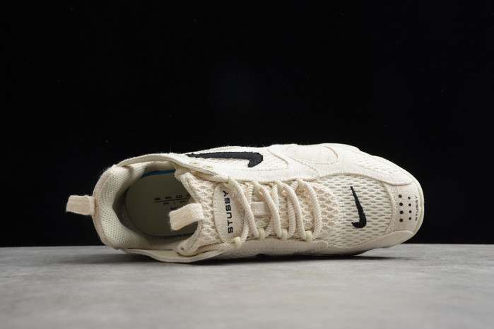 stussy x air zoom spiridon caged "fossil" cq5486-200