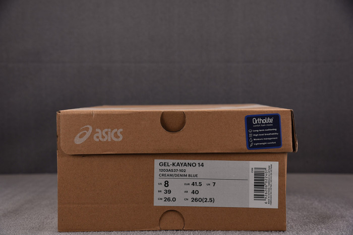 As*ic*s gel-kayano 14 metallic blue 1203a537-102