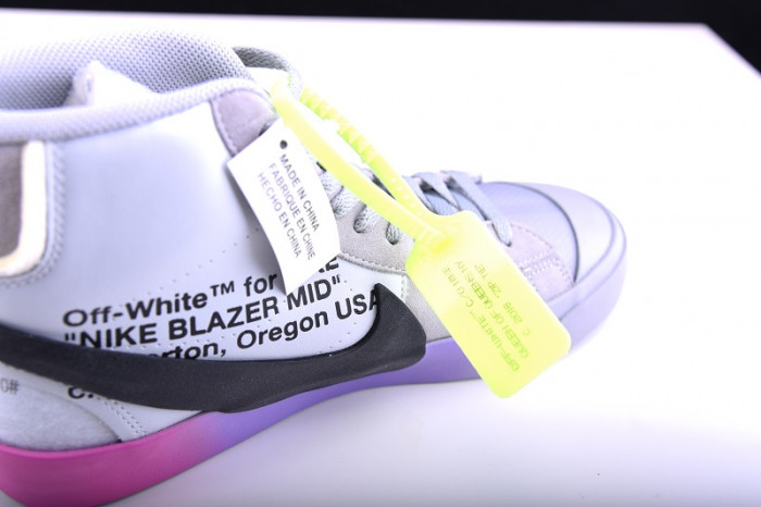 nike blazer mid ofw wolf grey serena "queen" aa3832-002