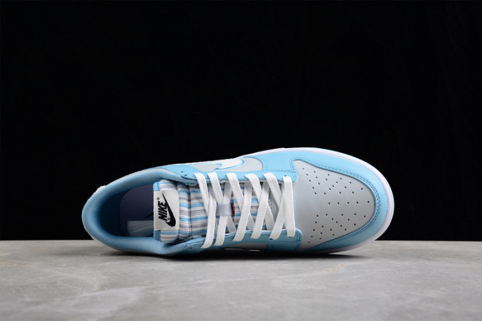nike dunk low retro fleece worn blue fb1871-011