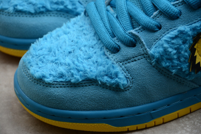 grateful dead x nike sb dunk low“ bule bear” cj5378-400