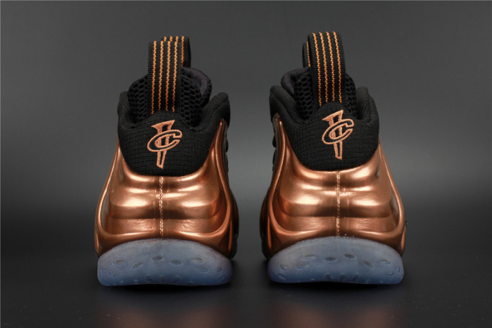 nike air foamposite one “copper” black/ metallic mens 314996-007
