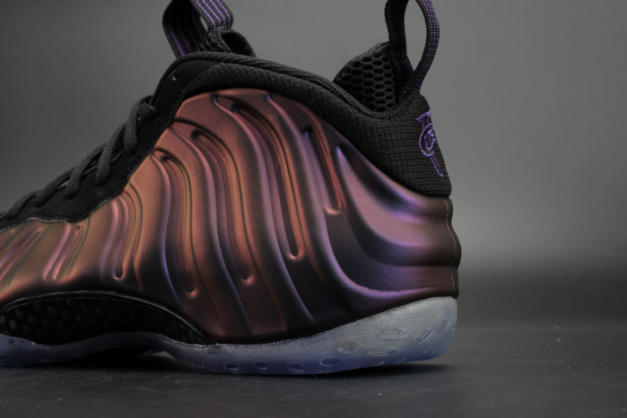nike air foamposite one “eggplant” black/ varsity purple mens 314996-008