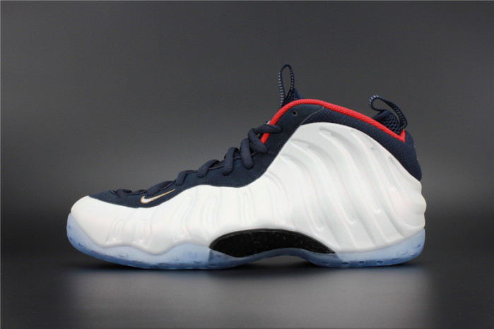 nike air foamposite one “olympic” university red/ white mens 575420-400
