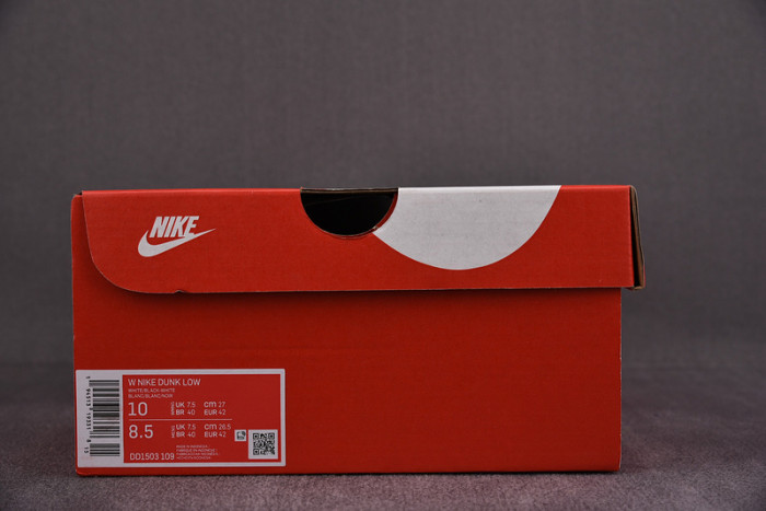 nike dunk low triple white dd1503-109
