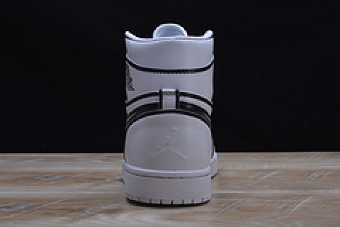 nike air jordan 1 retro “comic 3d pencil” white hand-painted mens aa4724-110