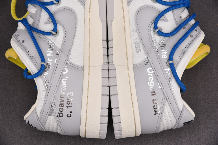 ofw x dunk low “10 of 50” dm1602-112